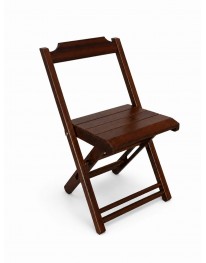 Cadeira Dobravel Avulsa - imbuia